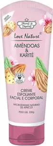 Imagem de Esfoliante Amêndoas e Karité - Flores e Vegetais 200g