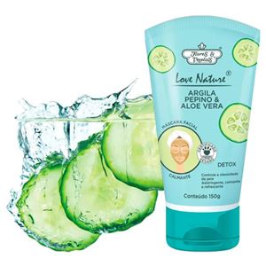 Imagem de Máscara Facial Argila Pepino e Aloe Vera 150g