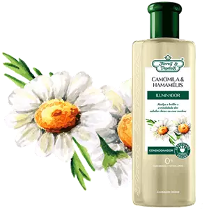 Imagem de Condicionador Camomila & Hamamaélis Iluminador - Flores & Vegetais 310ml